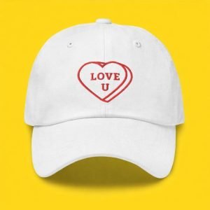 Heart Love U Baseball Cap